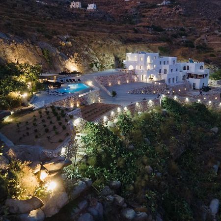 Wow Panoramic View Deluxe Villas Agkidia Bagian luar foto