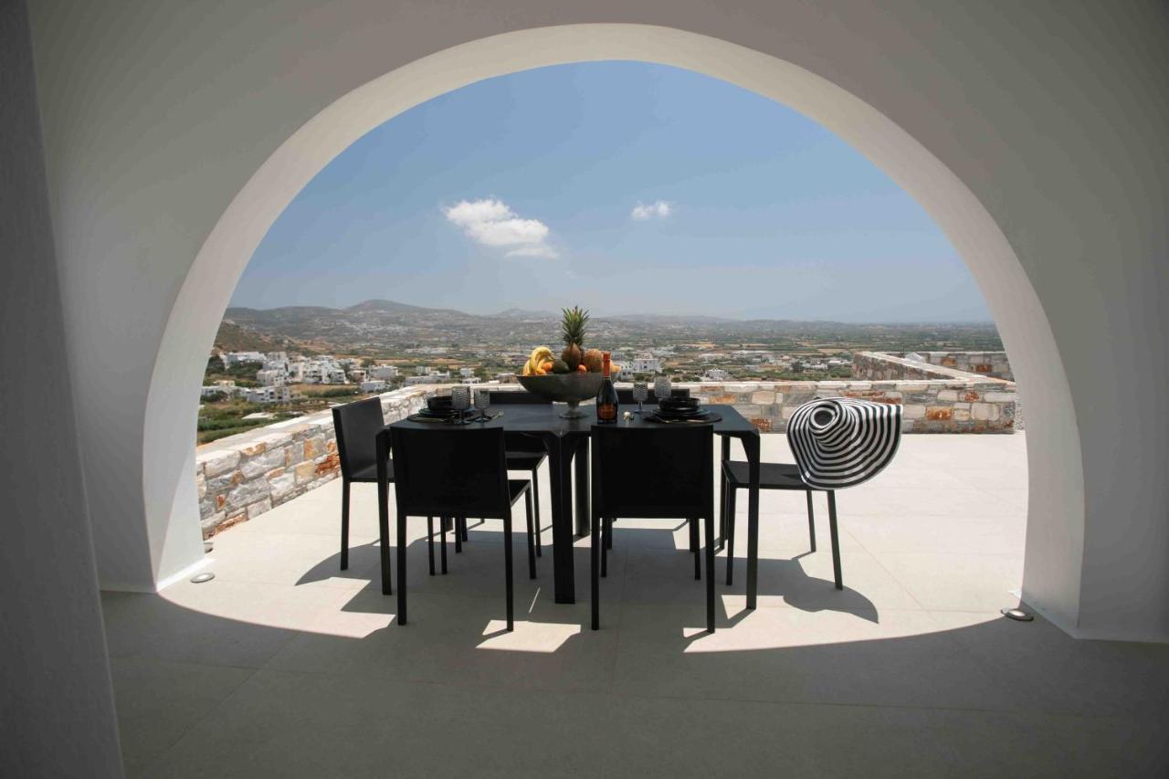 Wow Panoramic View Deluxe Villas Agkidia Bagian luar foto