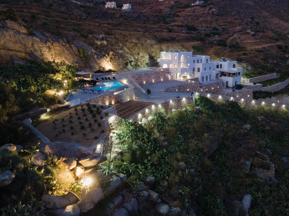 Wow Panoramic View Deluxe Villas Agkidia Bagian luar foto