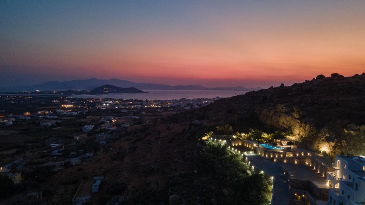 Wow Panoramic View Deluxe Villas Agkidia Bagian luar foto