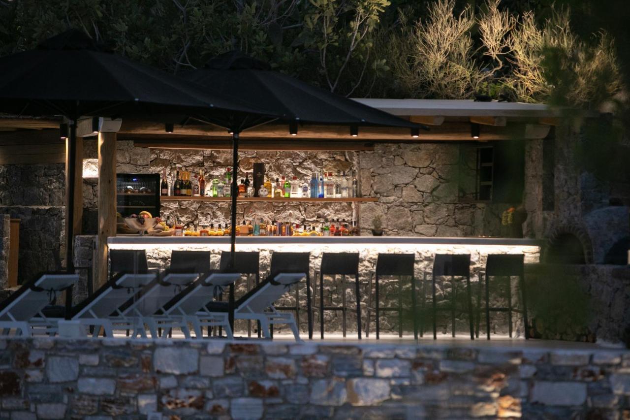 Wow Panoramic View Deluxe Villas Agkidia Bagian luar foto