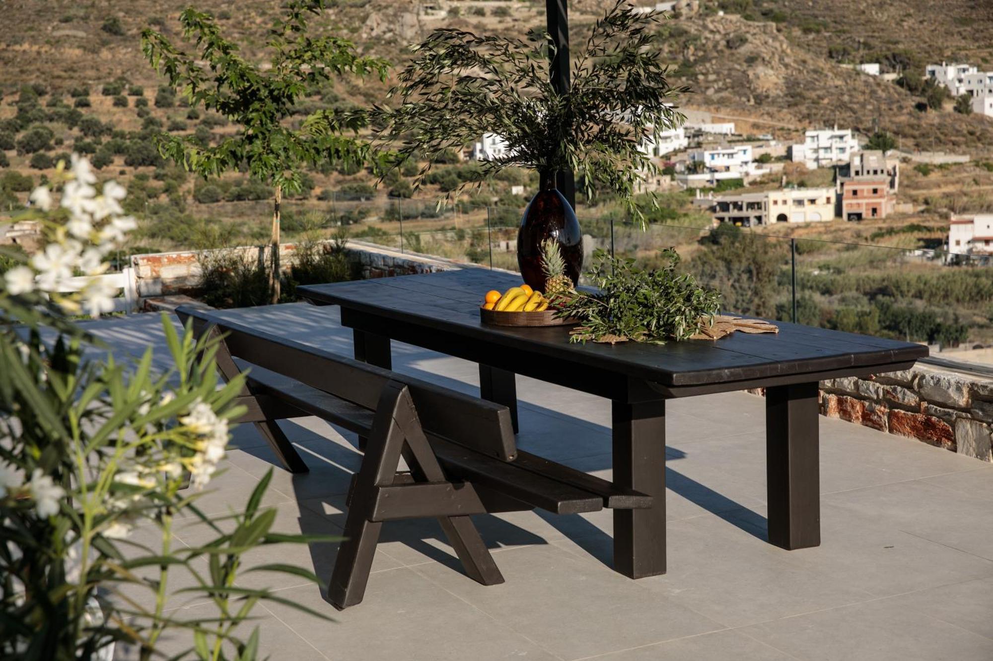 Wow Panoramic View Deluxe Villas Agkidia Bagian luar foto