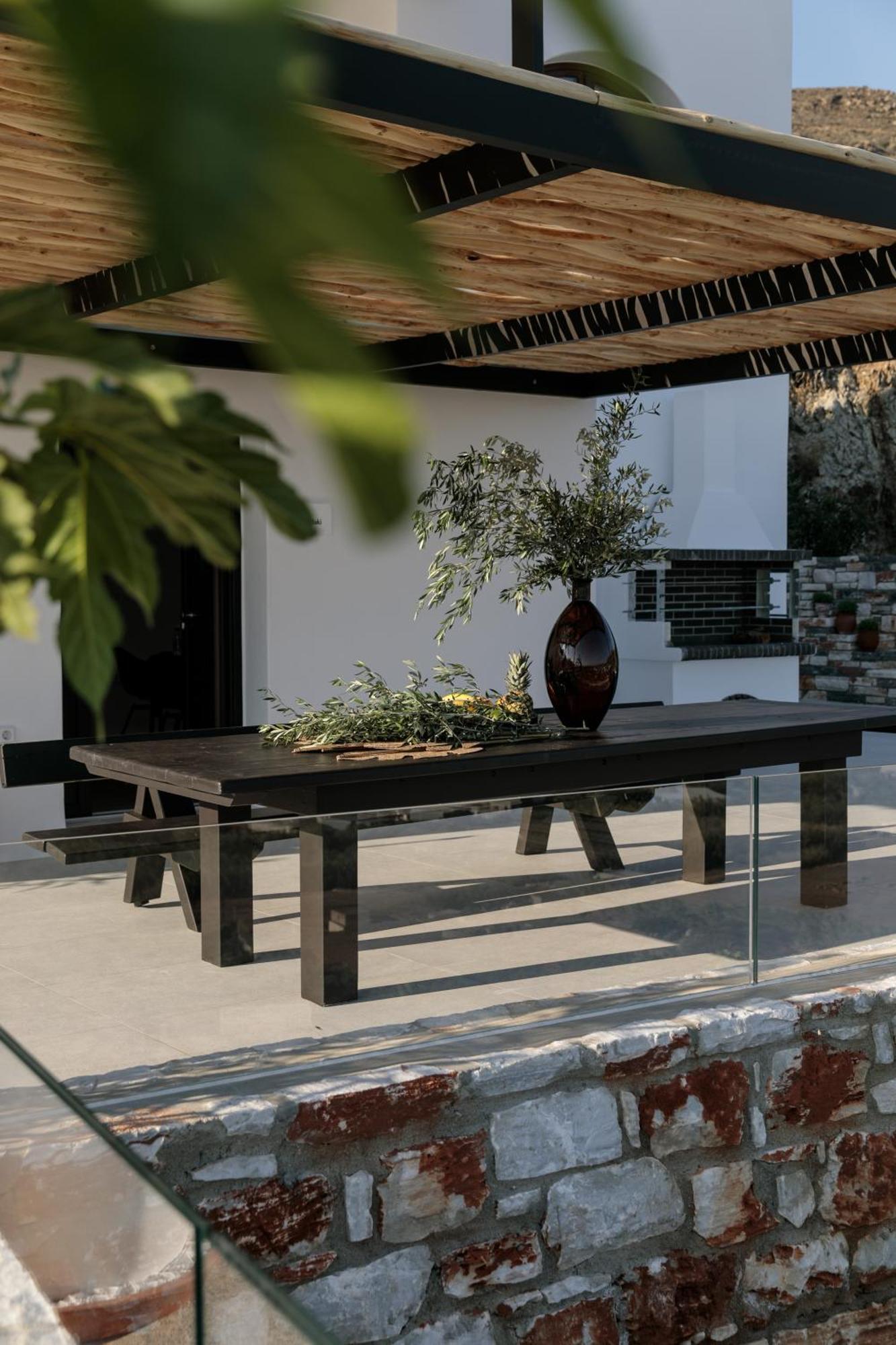 Wow Panoramic View Deluxe Villas Agkidia Bagian luar foto