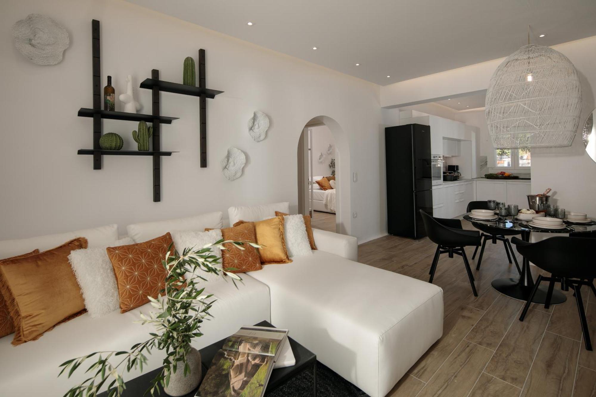 Wow Panoramic View Deluxe Villas Agkidia Bagian luar foto