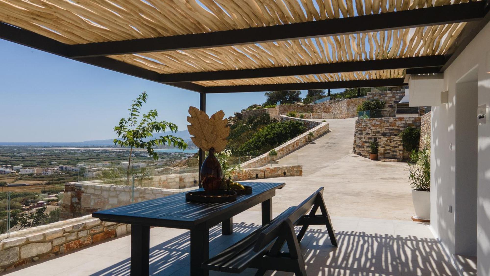 Wow Panoramic View Deluxe Villas Agkidia Bagian luar foto