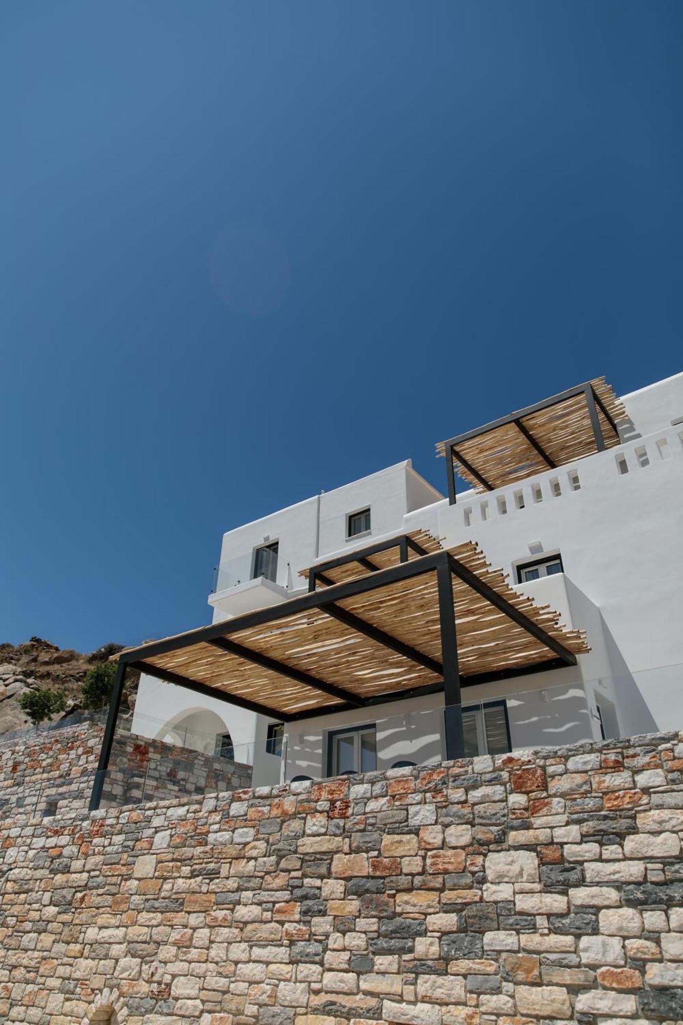 Wow Panoramic View Deluxe Villas Agkidia Bagian luar foto