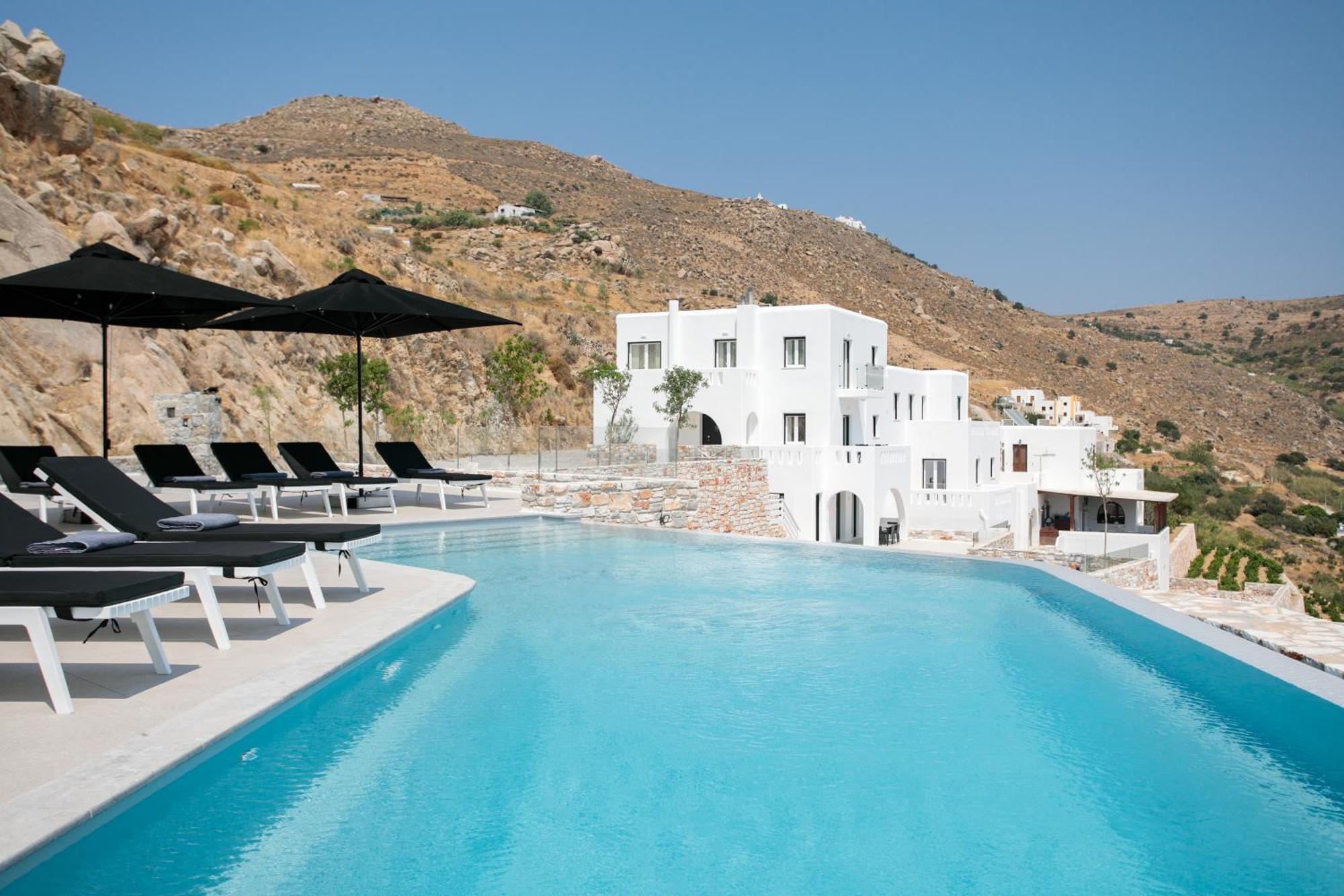 Wow Panoramic View Deluxe Villas Agkidia Ruang foto